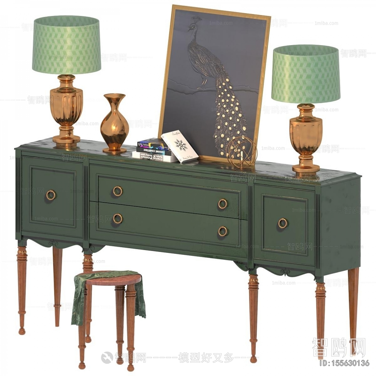 American Style Entrance Cabinet