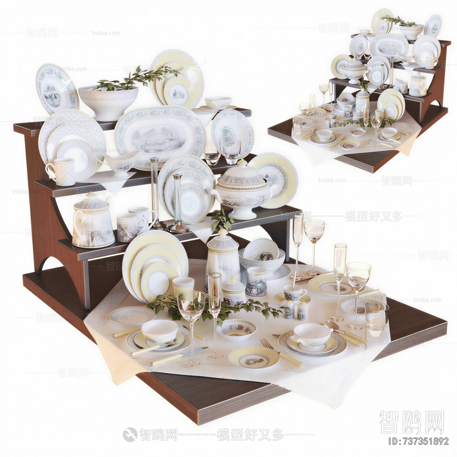 American Style Idyllic Style Tableware