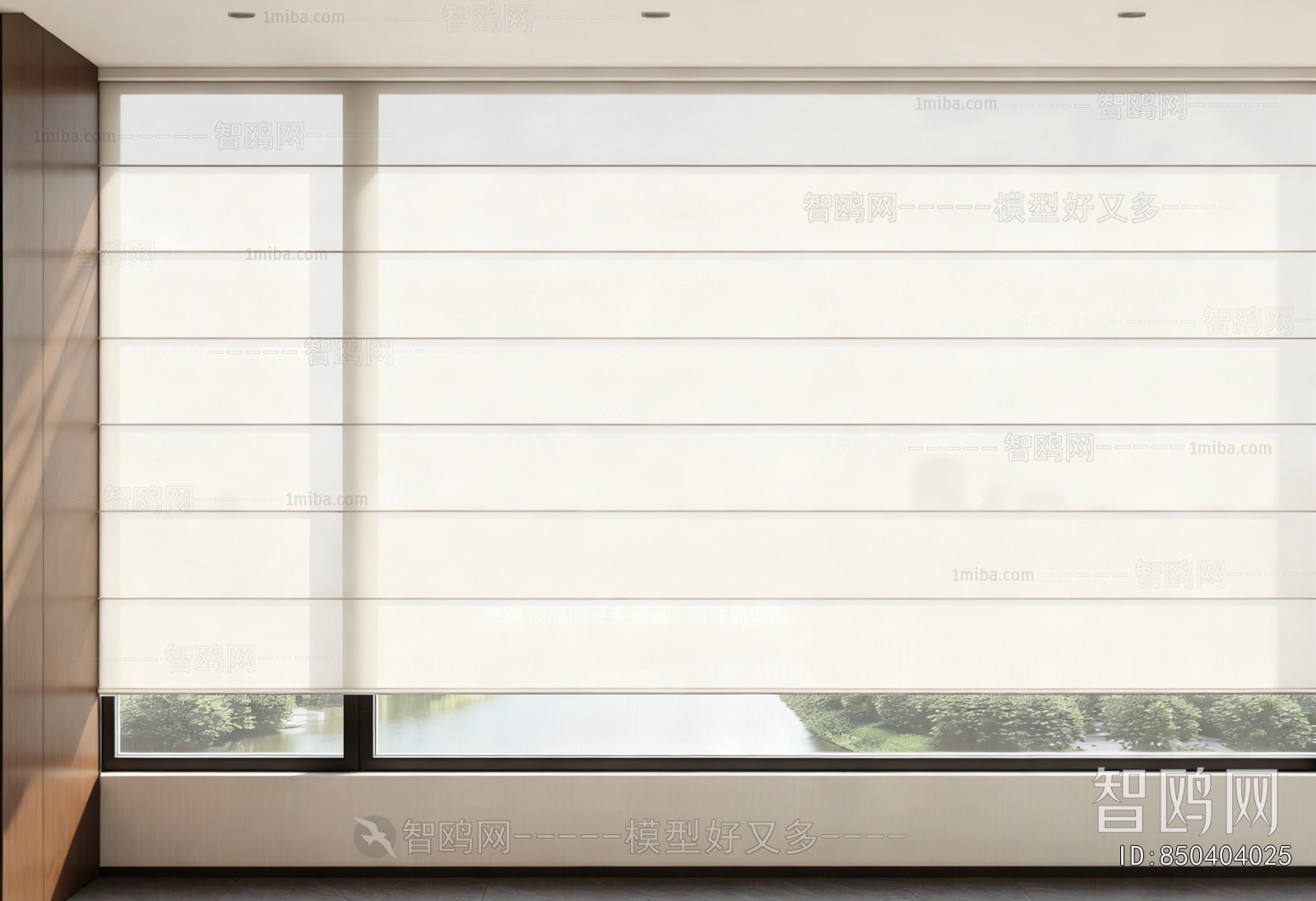 Modern Roman Curtain