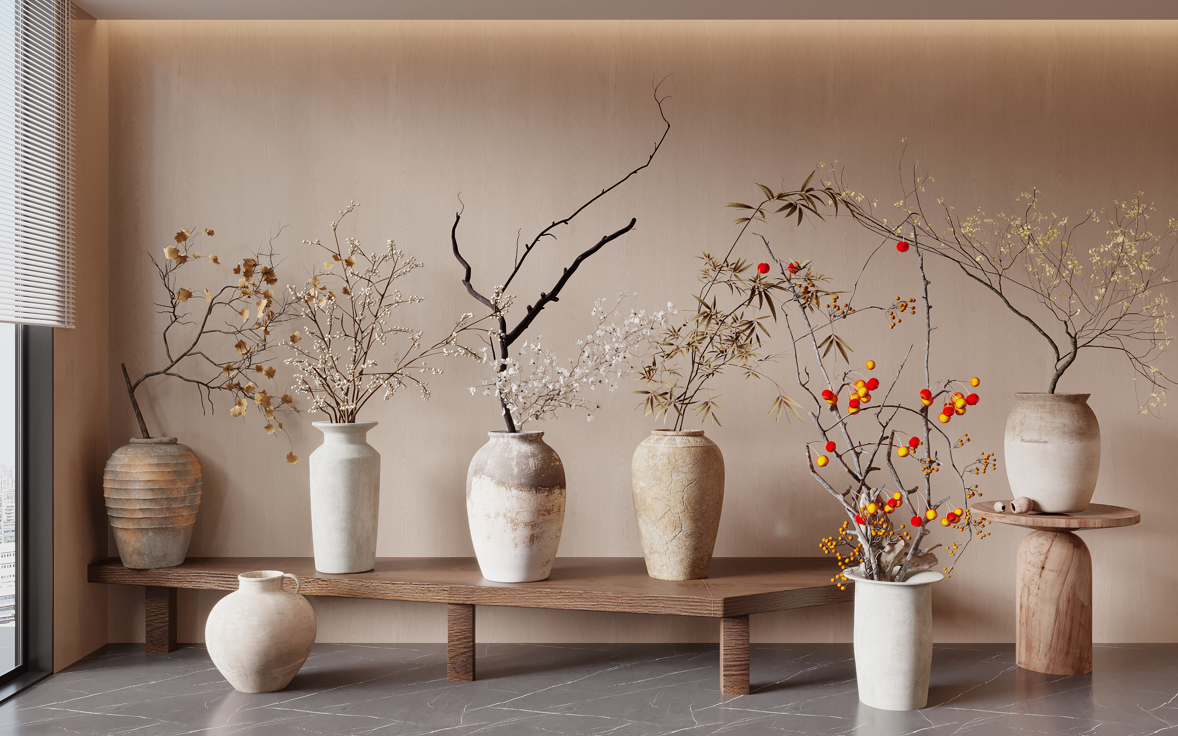 Modern Dried Branch