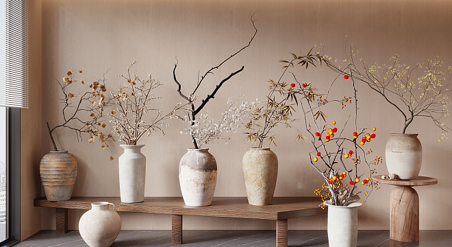 Modern Dried Branch