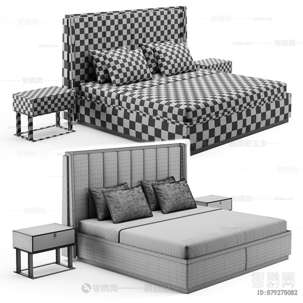 Modern Double Bed