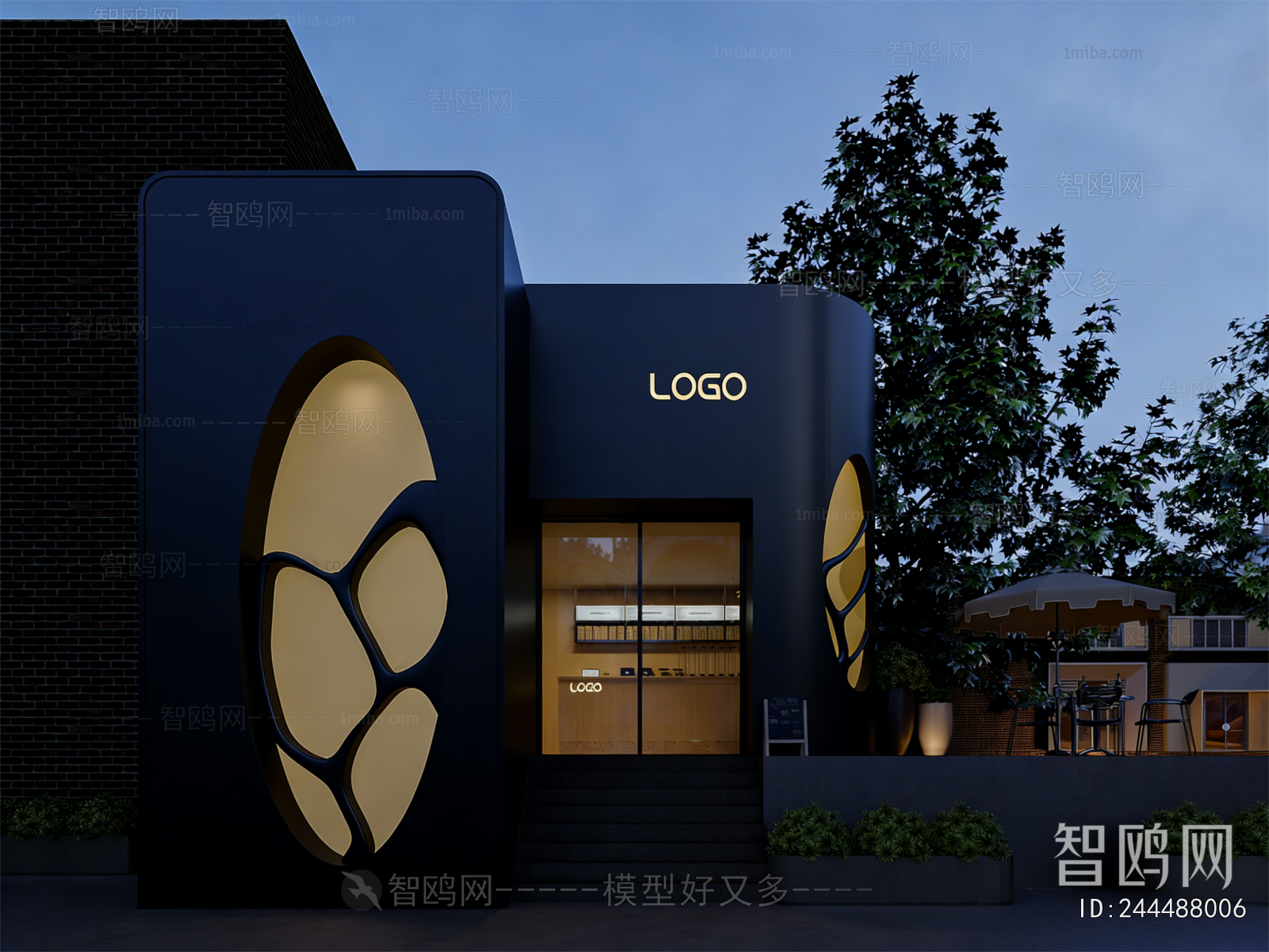Modern Facade Element
