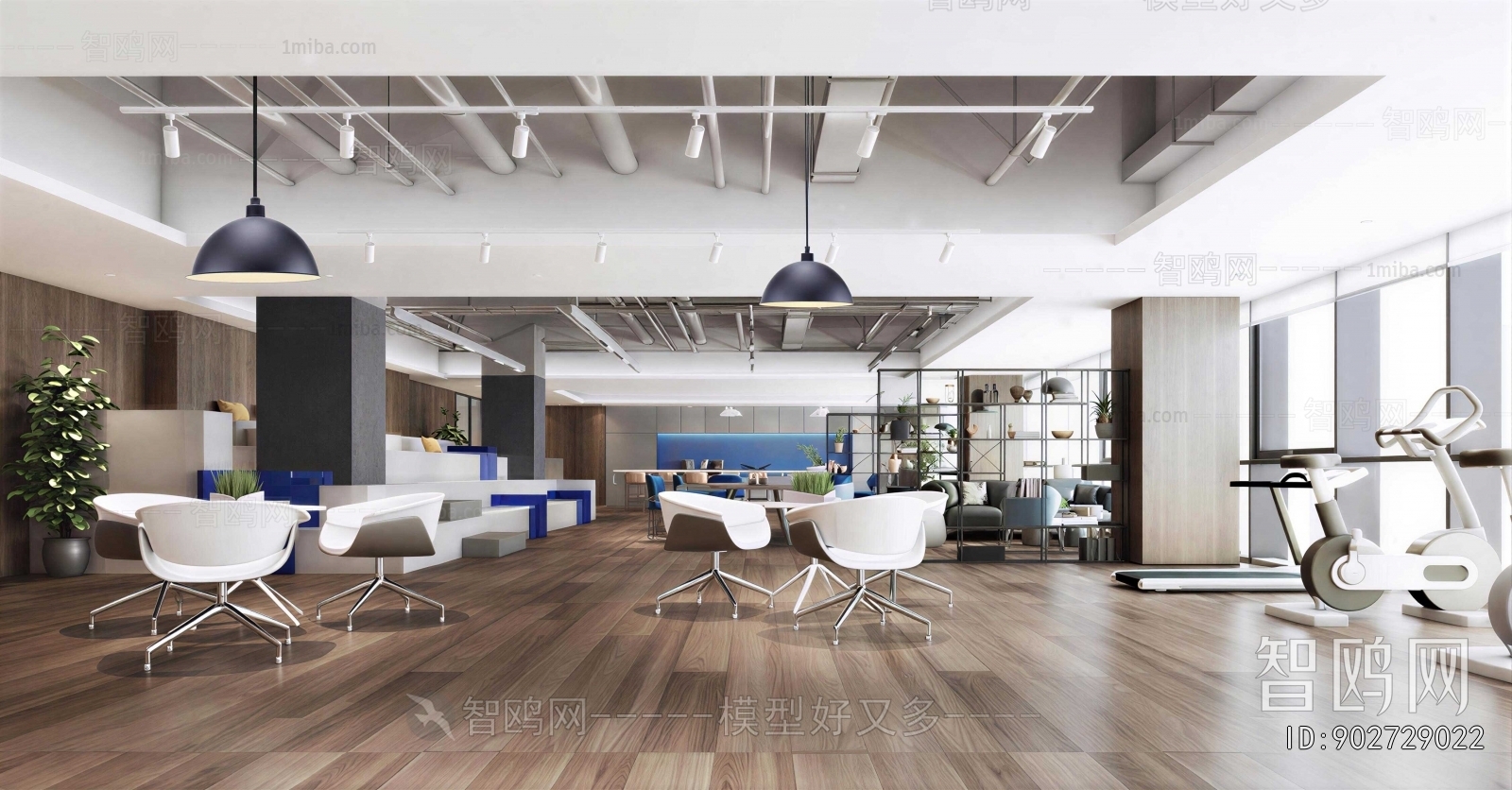 Modern Staff Recreation Room
