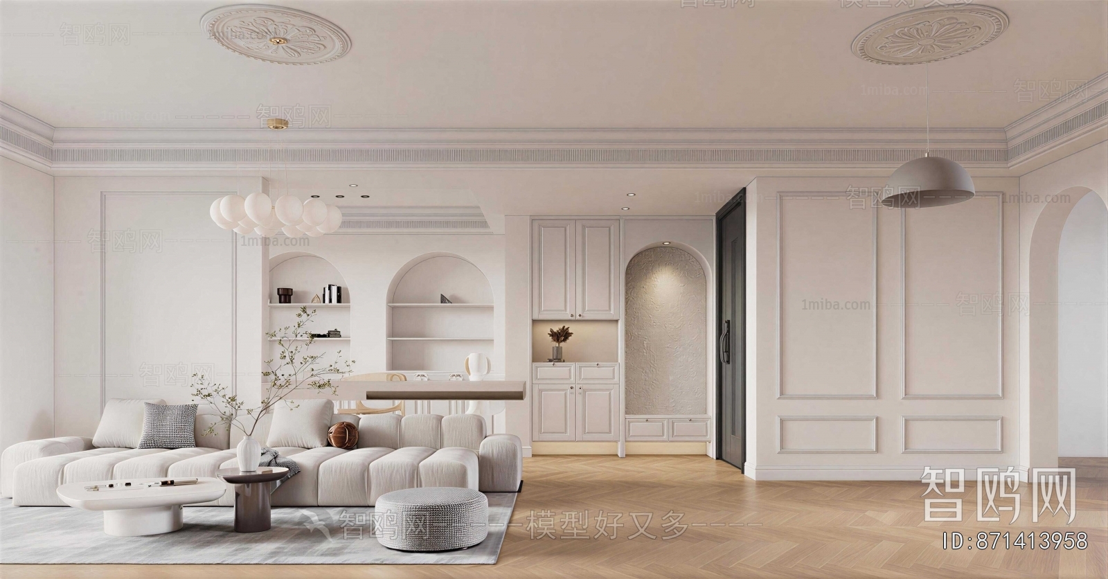 French Style A Living Room
