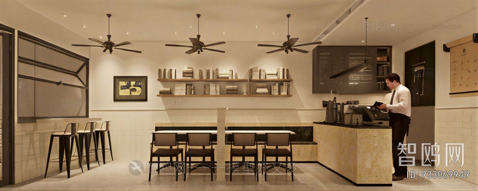 Industrial Style Cafe