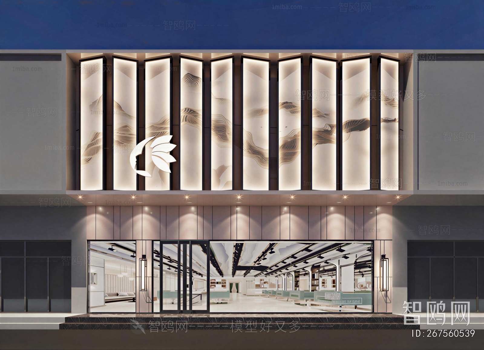 New Chinese Style Facade Element