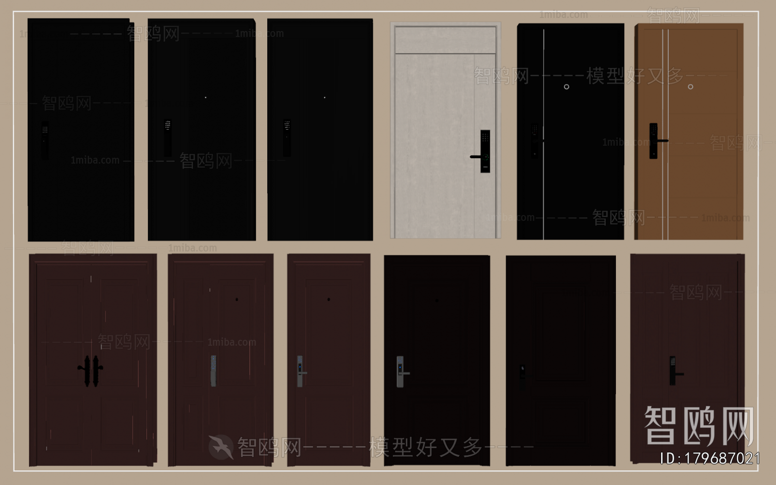 Modern Entrance Door