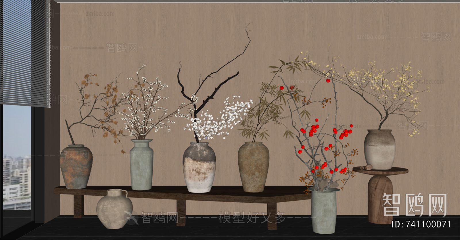 Modern Dried Branch