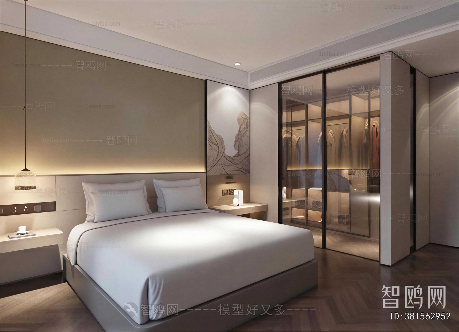 Modern Guest Room