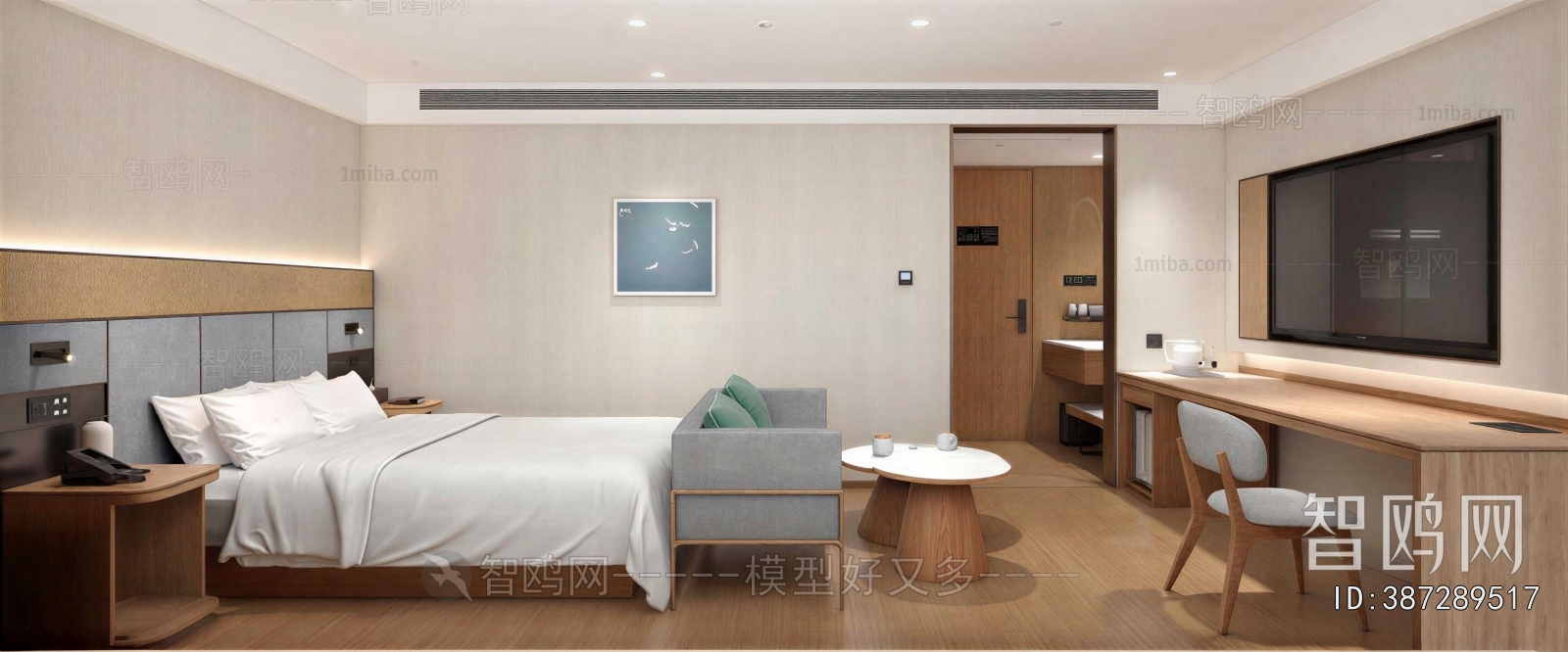 Modern Guest Room