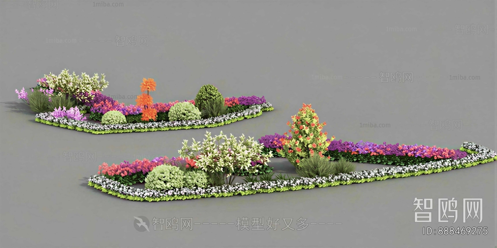 Modern Tree/shrub/grass