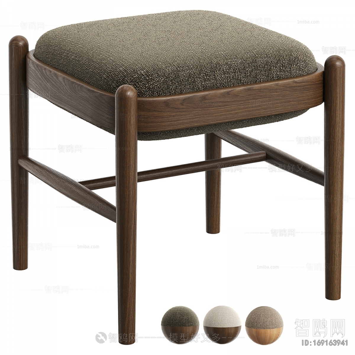 Wabi-sabi Style Stool For Changing Shoes