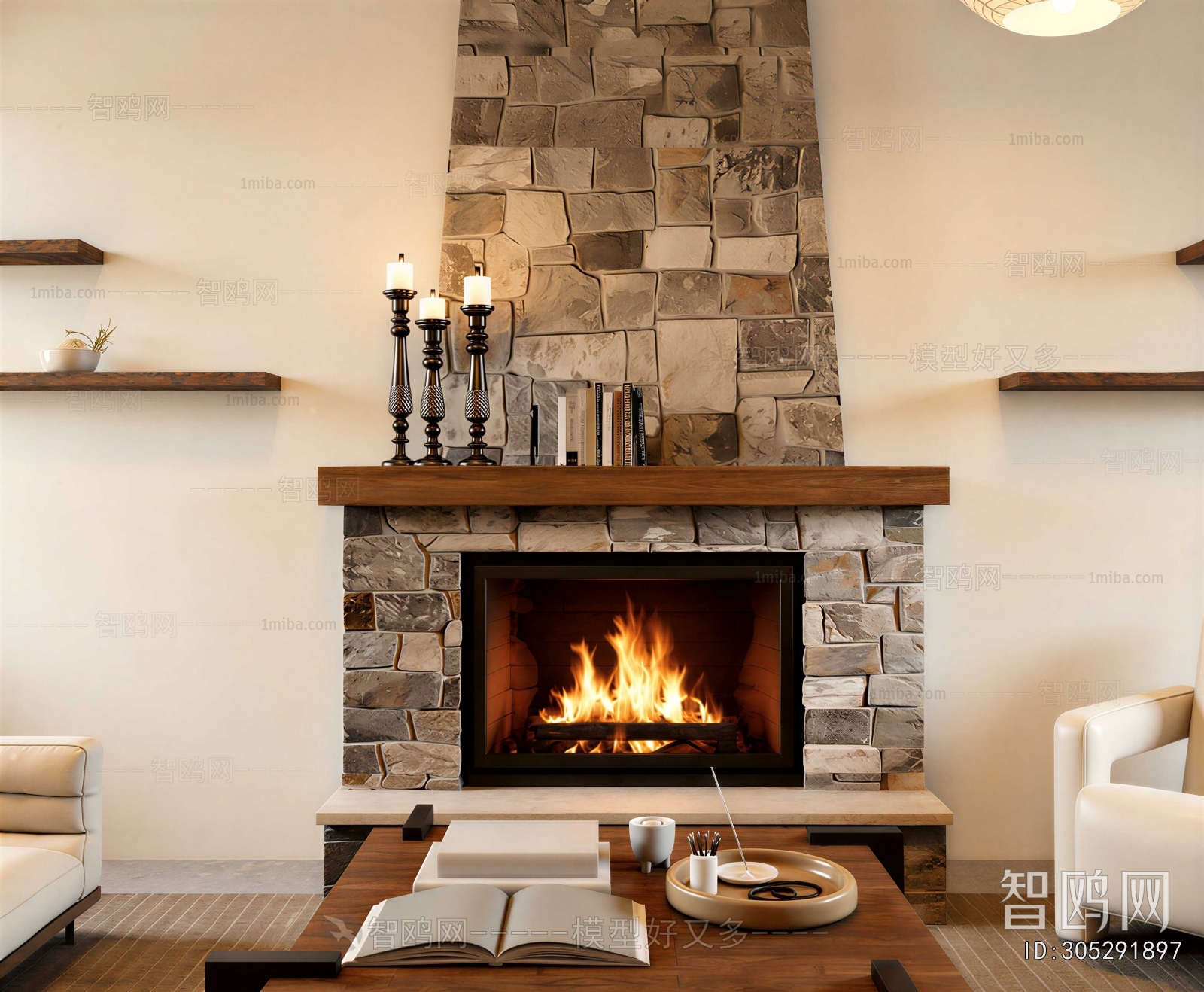 Modern Fireplace