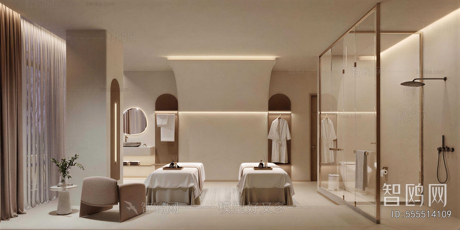 Wabi-sabi Style SPA Beauty