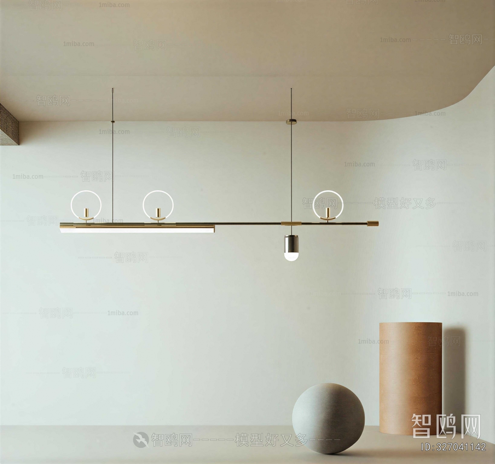 Modern Long Chandelier