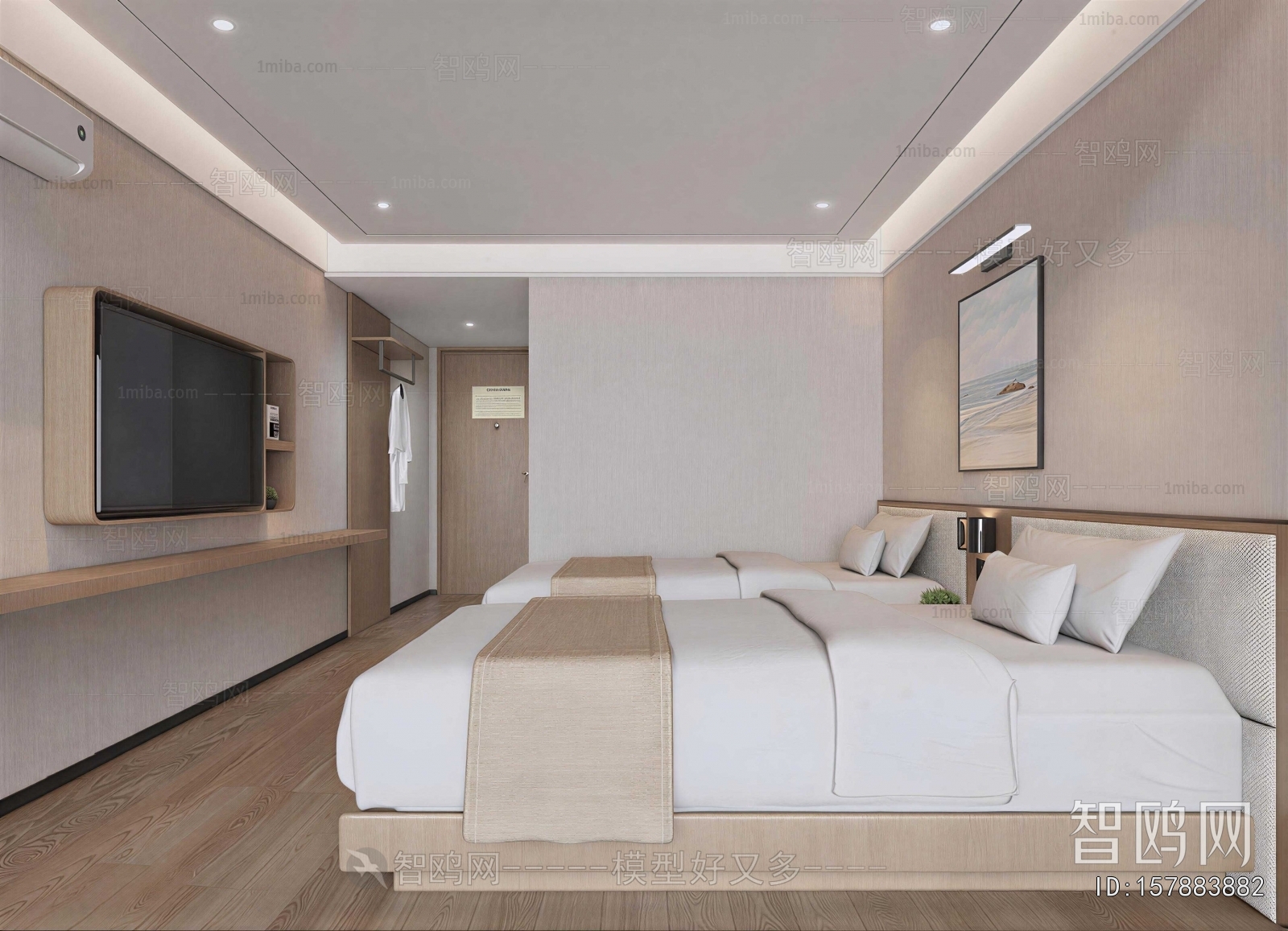 Modern Guest Room