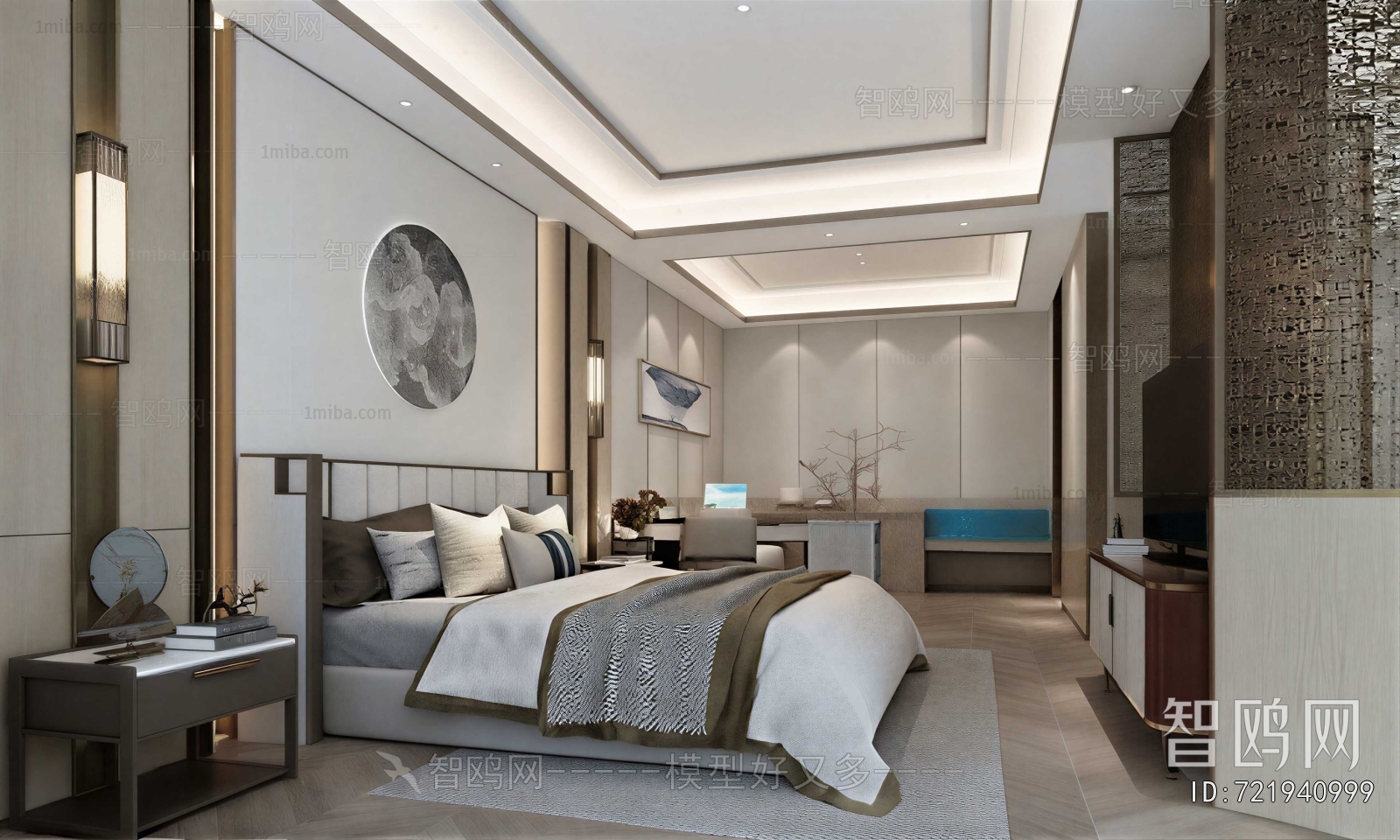 New Chinese Style Guest Room