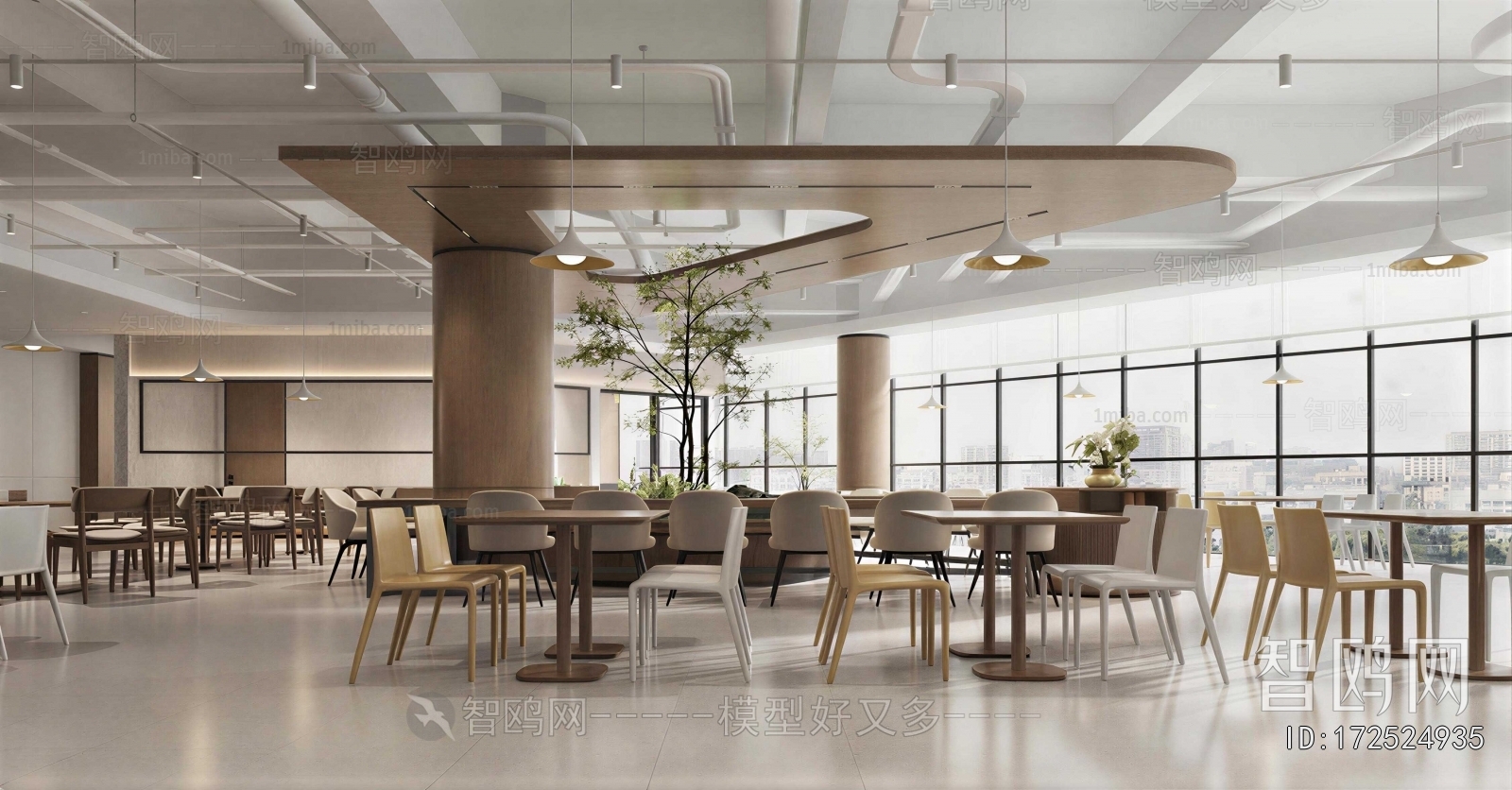 Modern Office Canteen