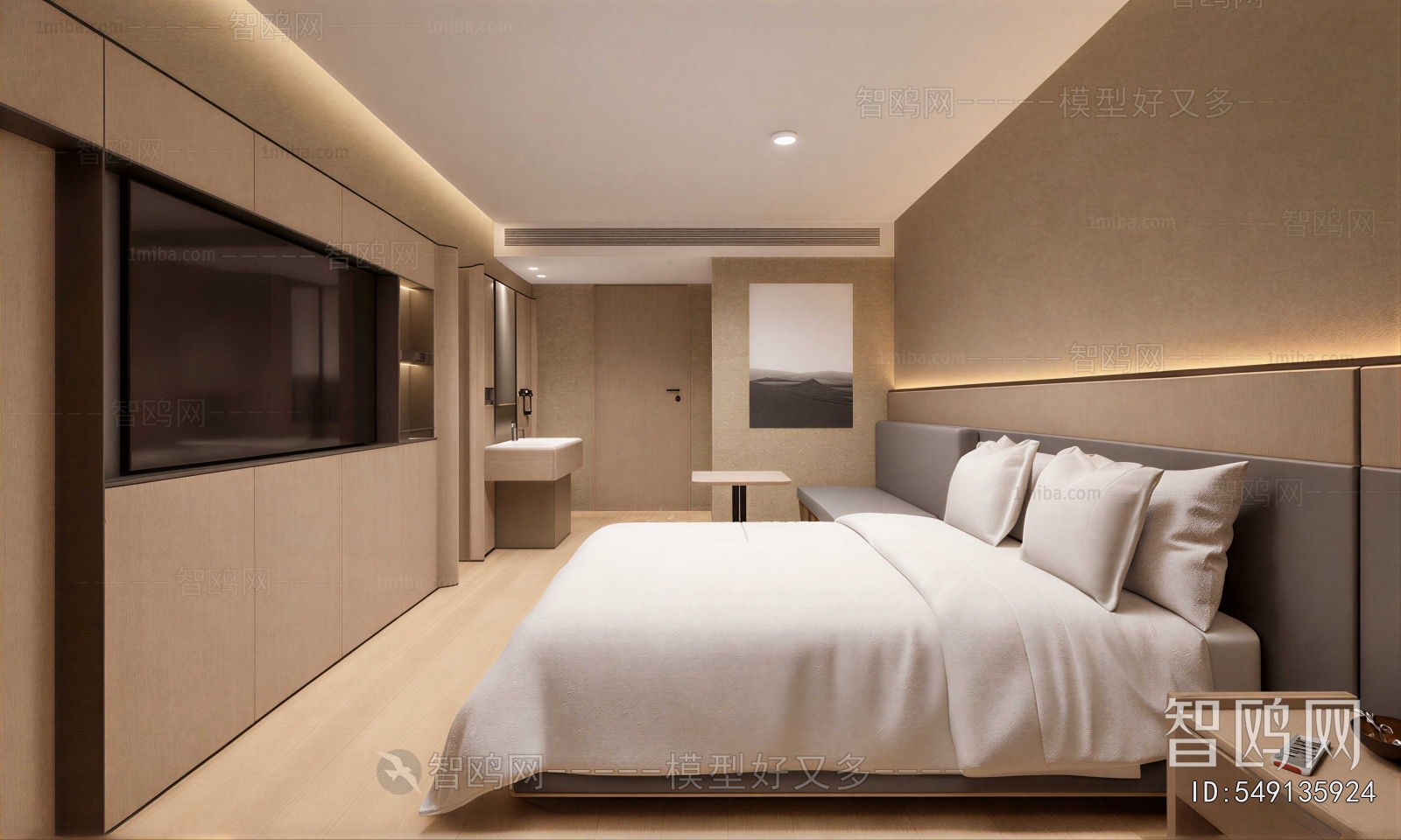 Modern Guest Room