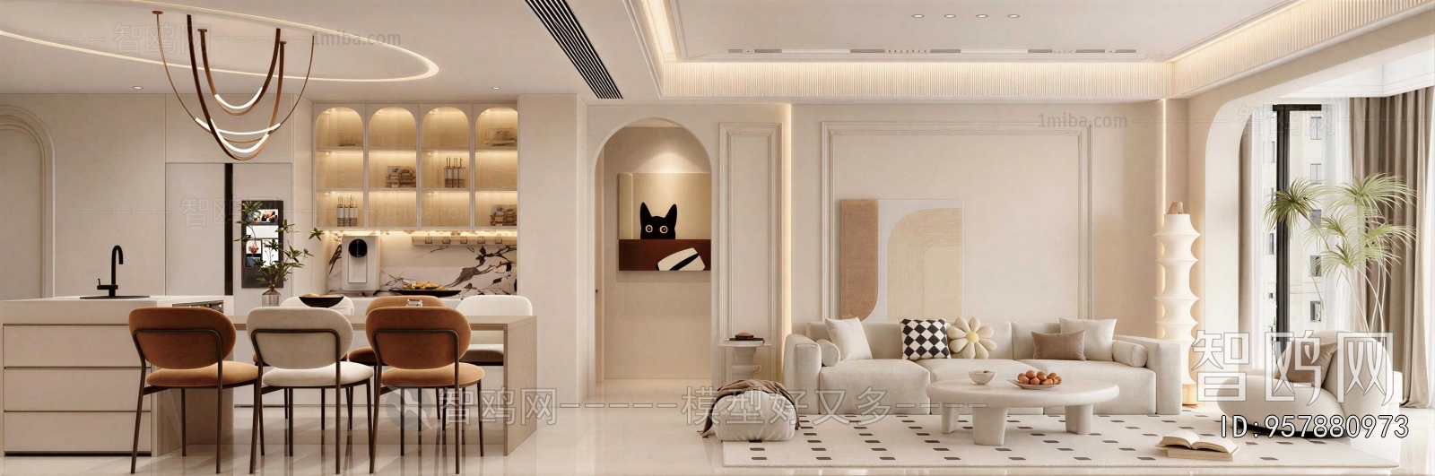 French Style A Living Room