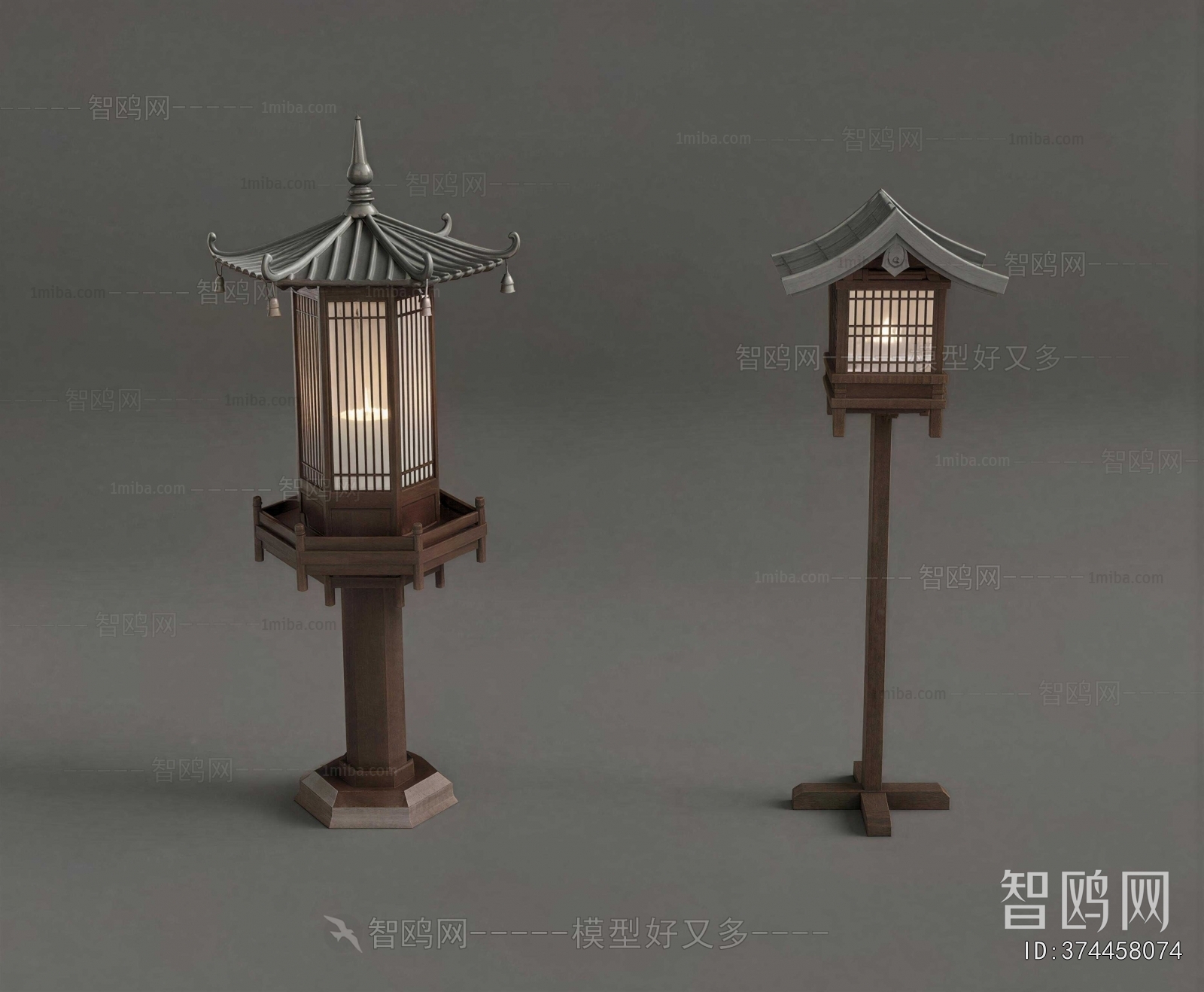 New Chinese Style Outdoor Light