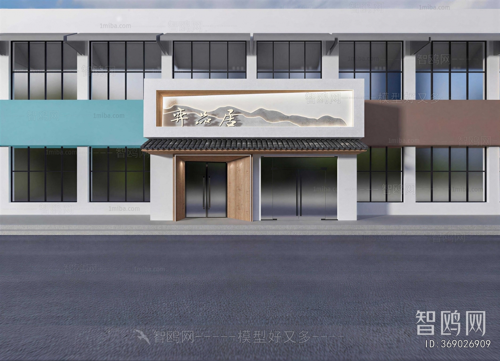 New Chinese Style Facade Element