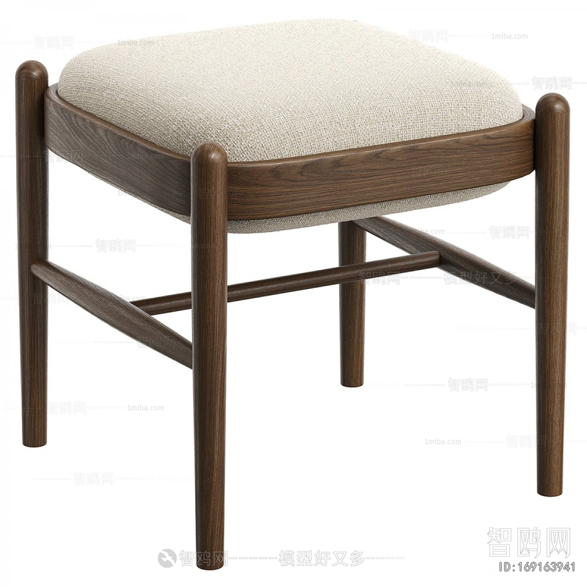 Wabi-sabi Style Stool For Changing Shoes
