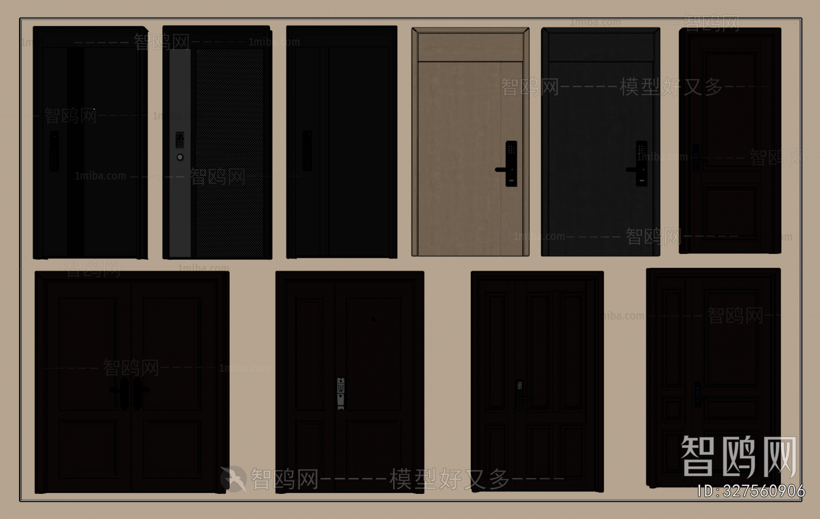 Modern Entrance Door