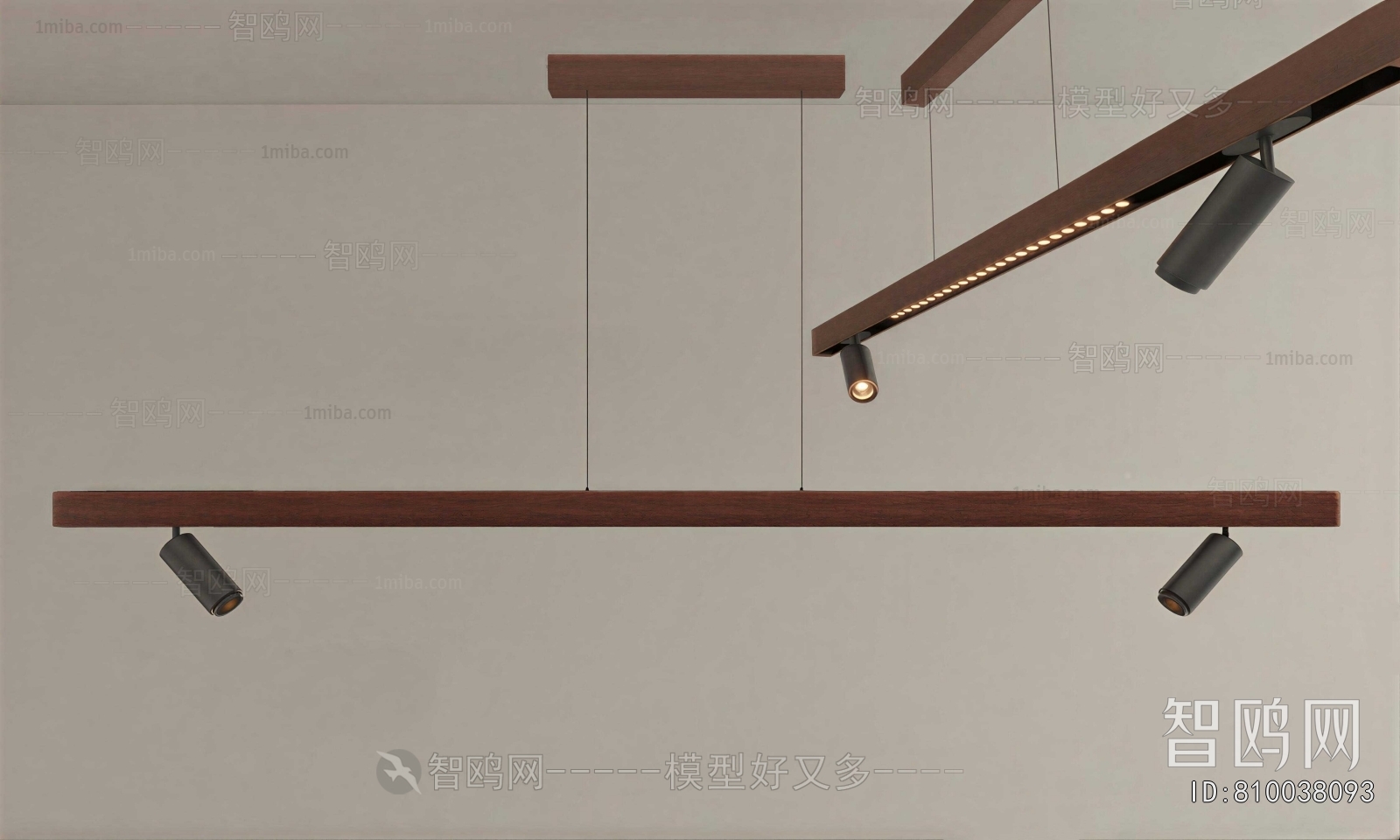 Modern Long Chandelier