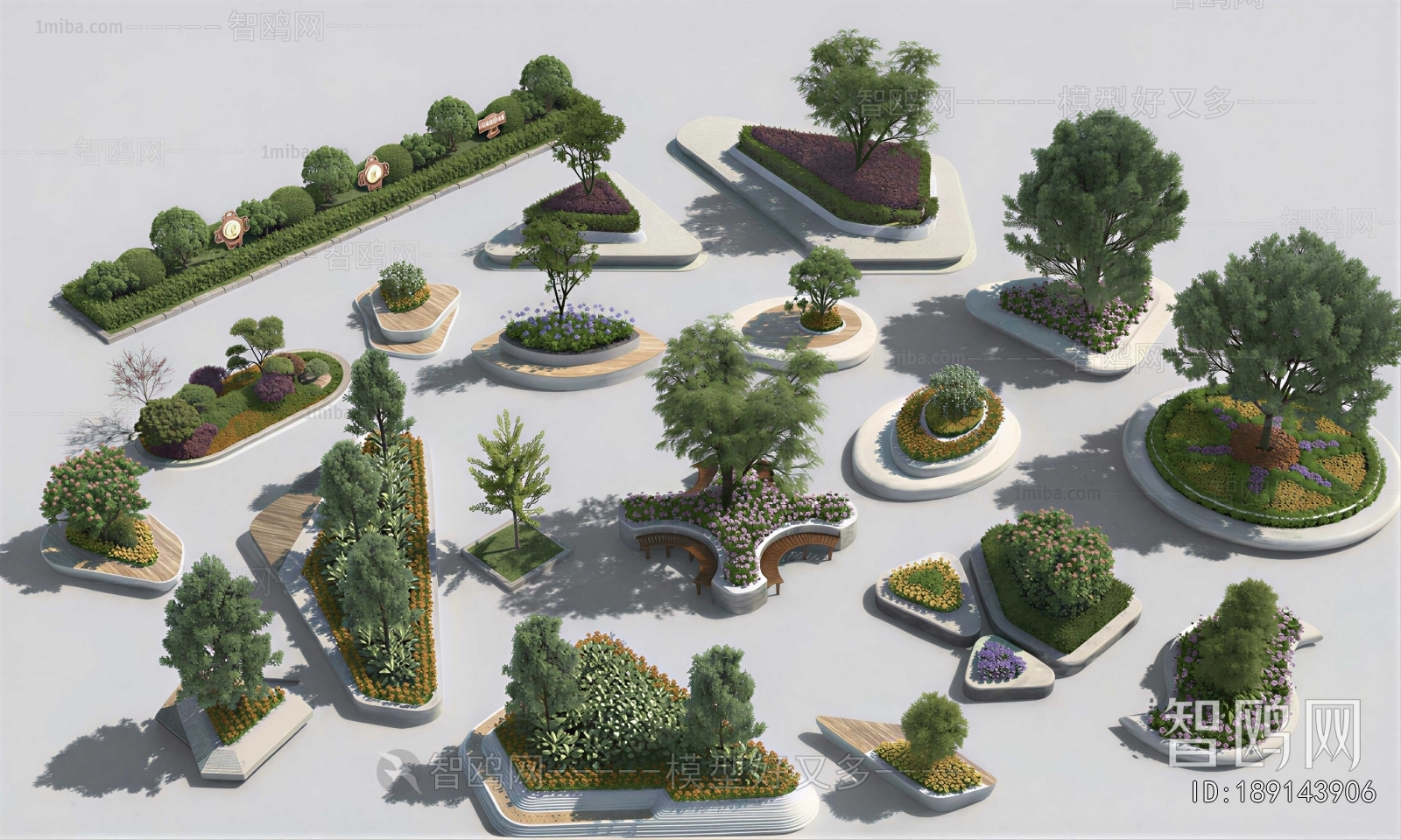 Modern Flower Bed, Flower Bowl, Flower Box