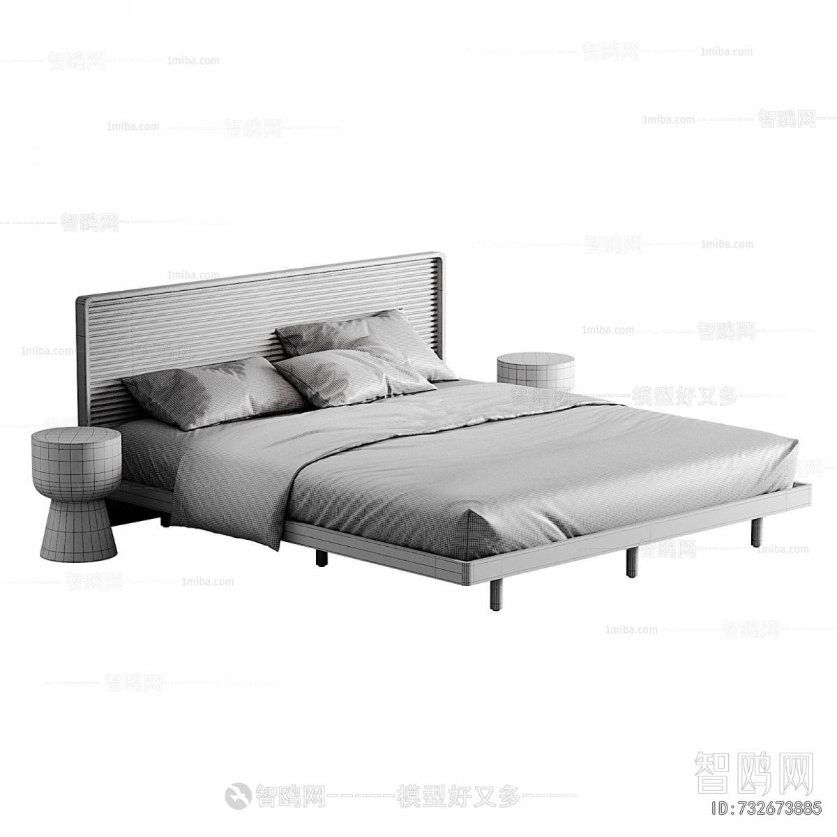 Modern Double Bed
