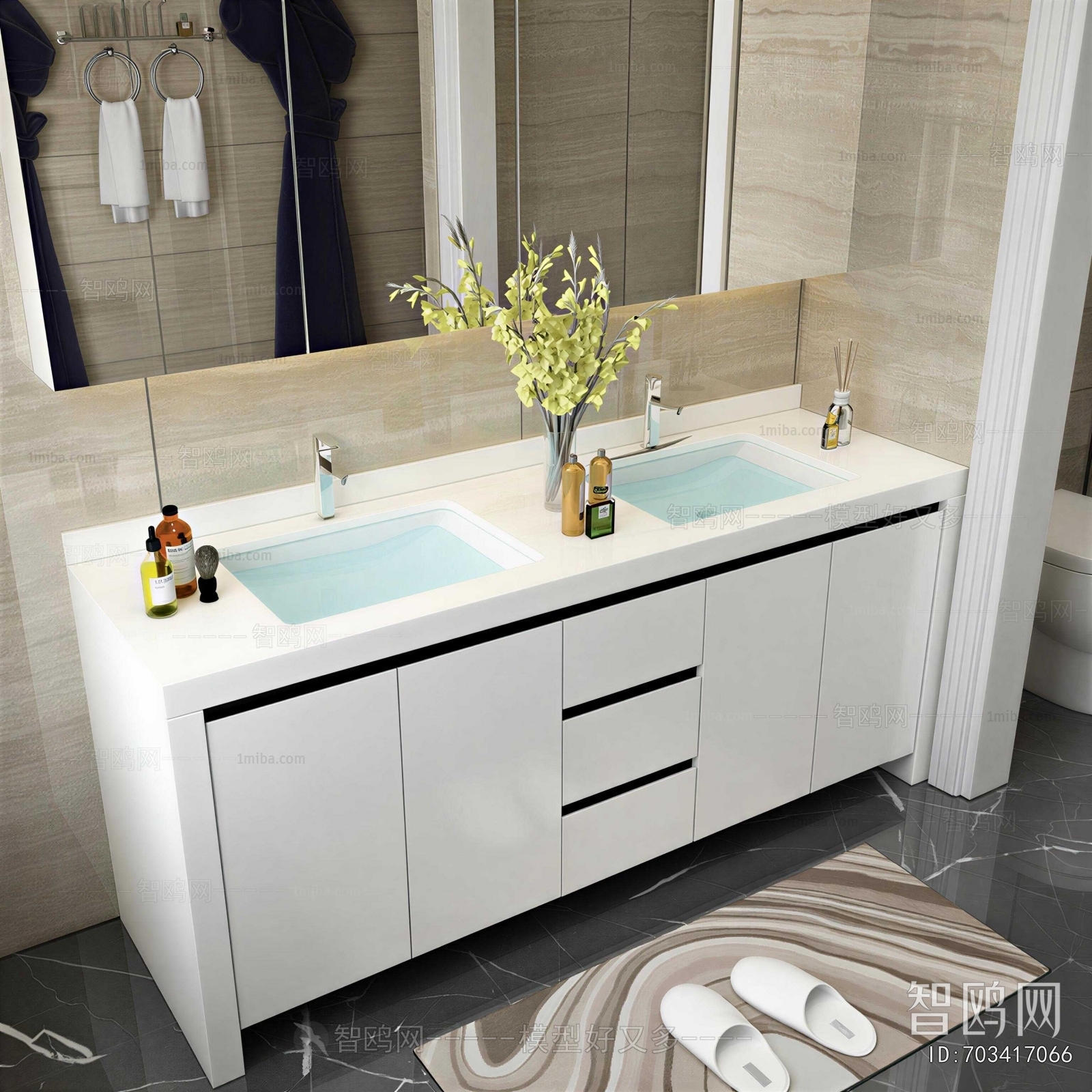 Modern Bathroom Cabinet