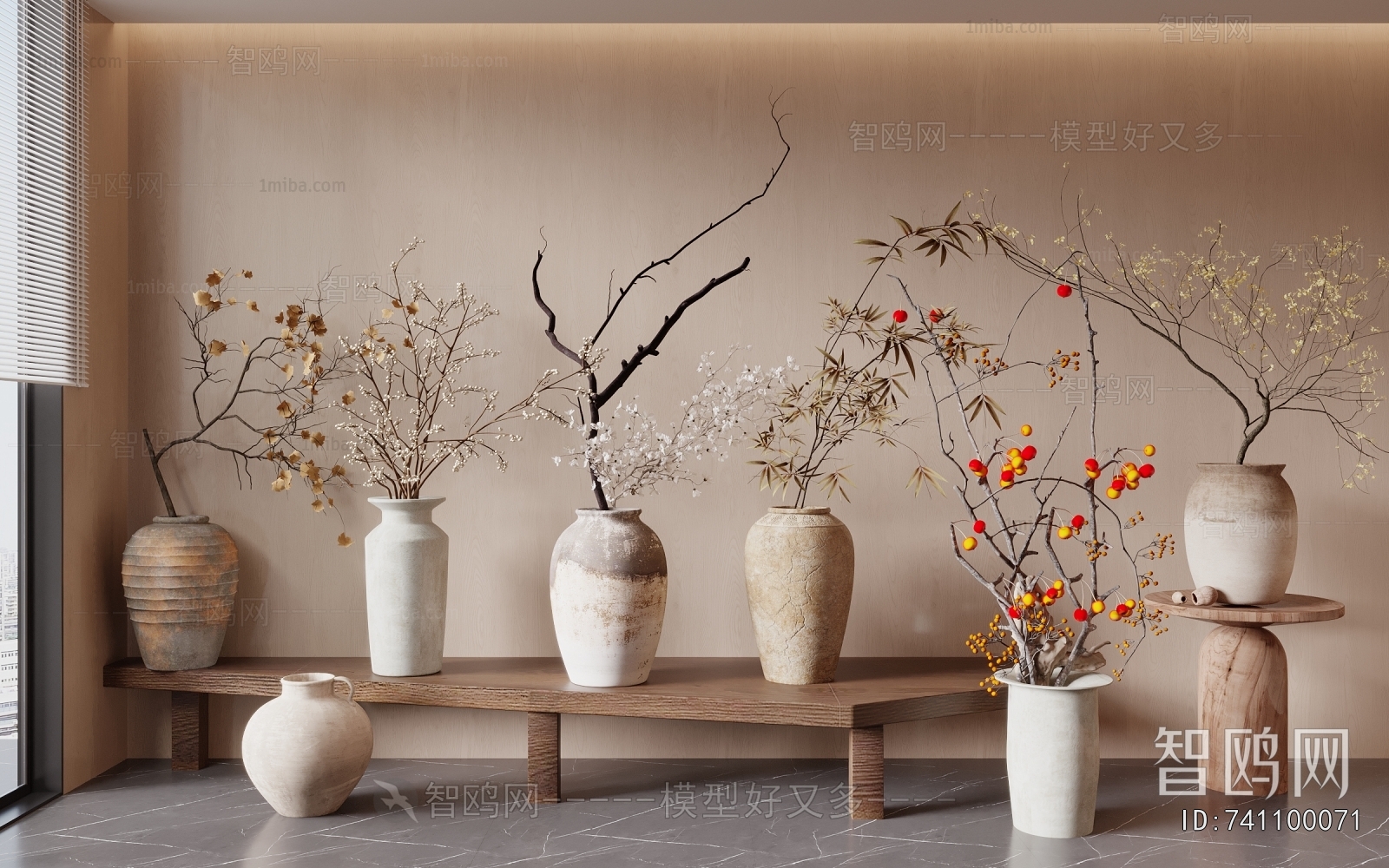 Modern Dried Branch