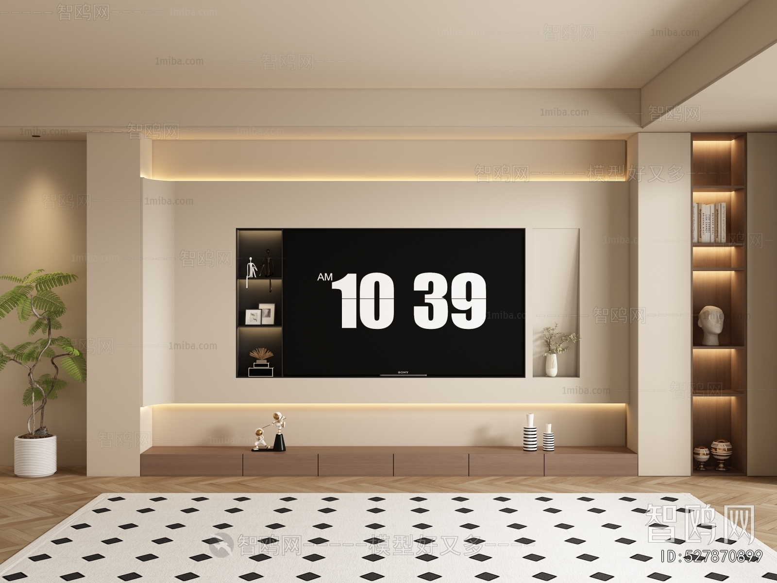 Modern TV Wall