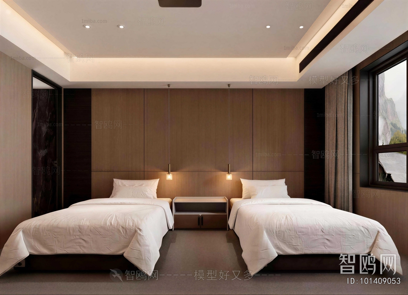 Modern Guest Room