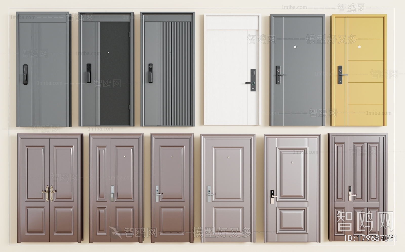 Modern Entrance Door
