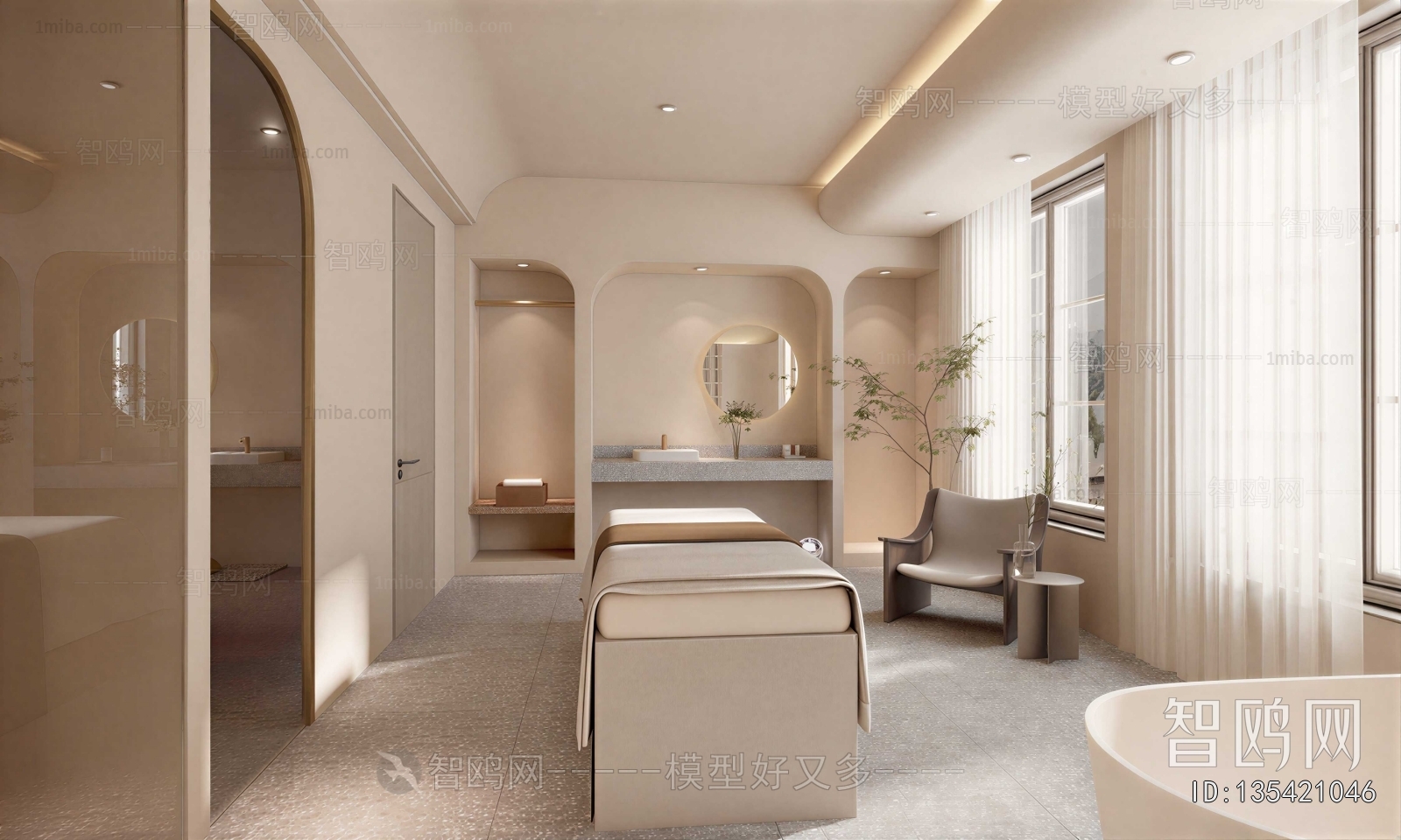 Wabi-sabi Style SPA Beauty