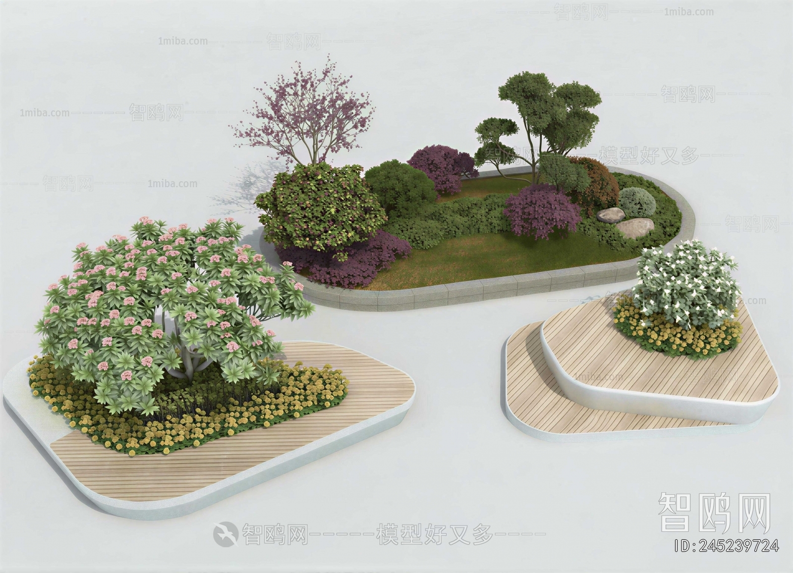 Modern Flower Bed, Flower Bowl, Flower Box