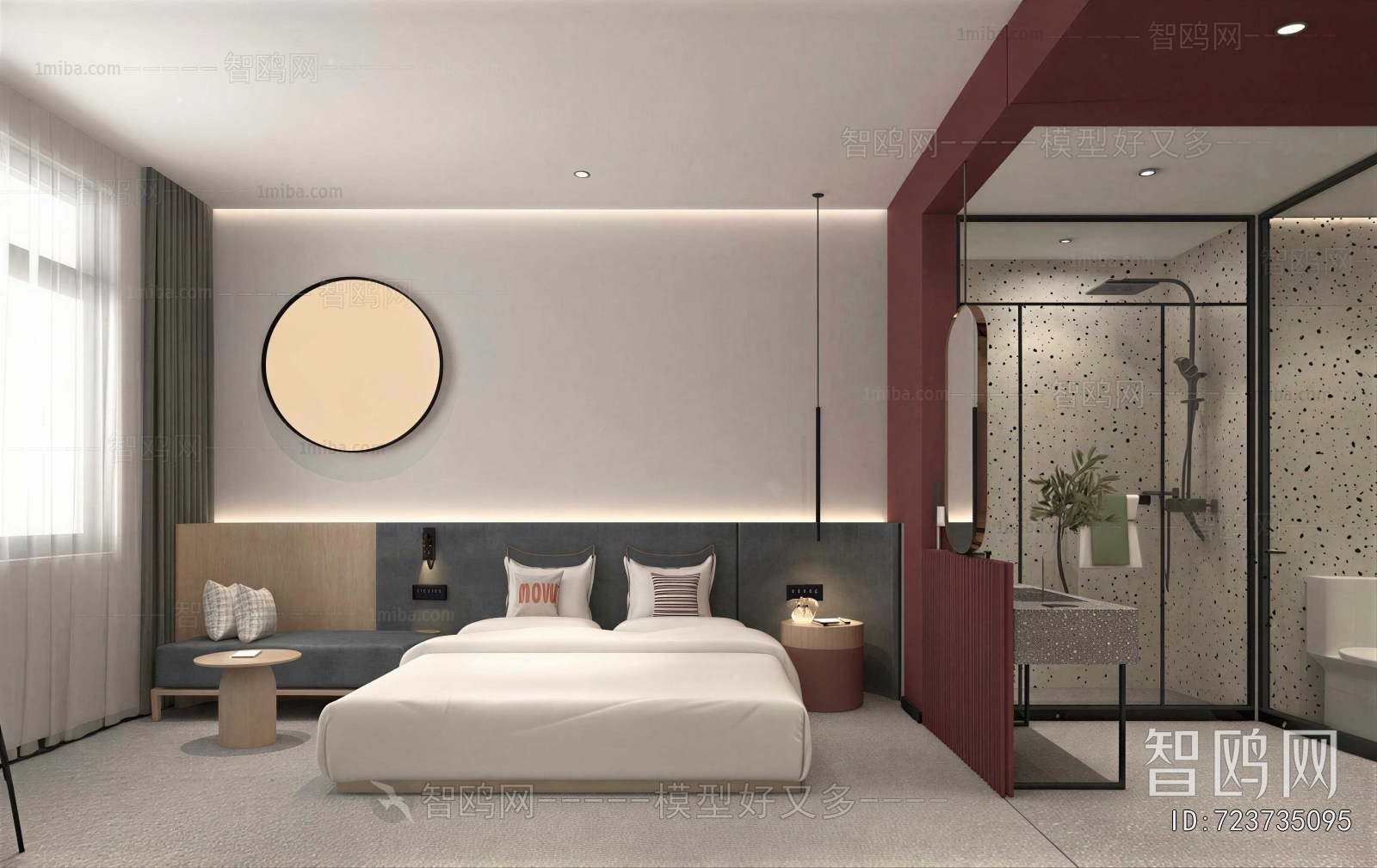 Modern Guest Room