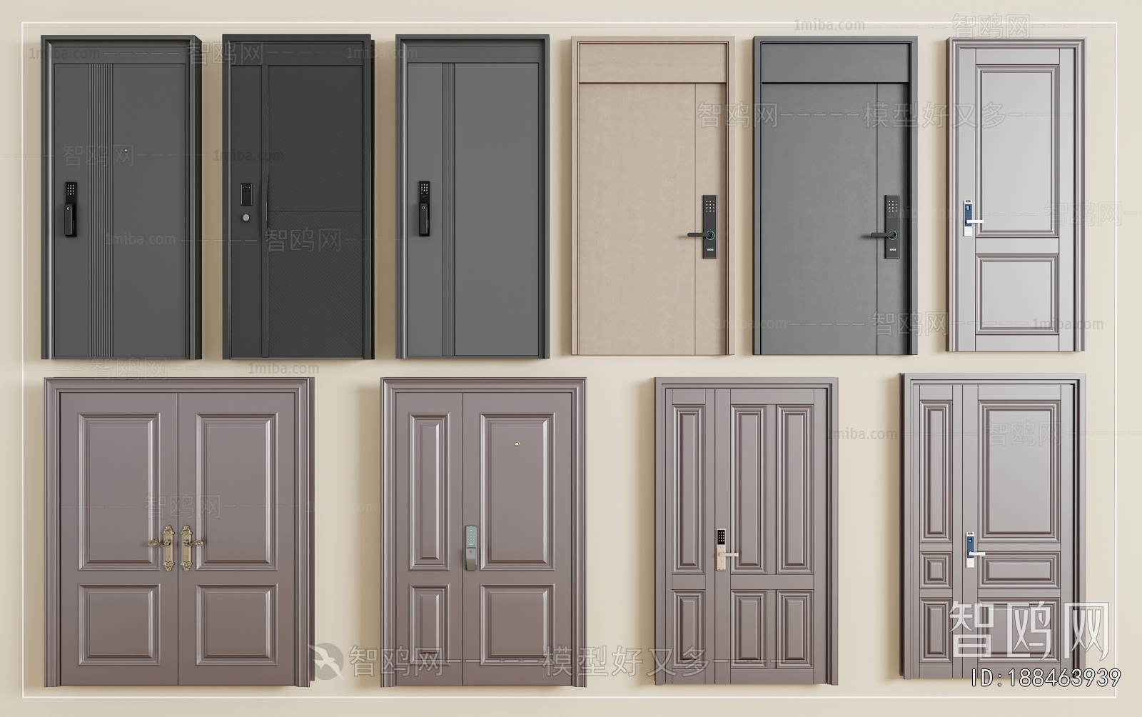 Modern Entrance Door