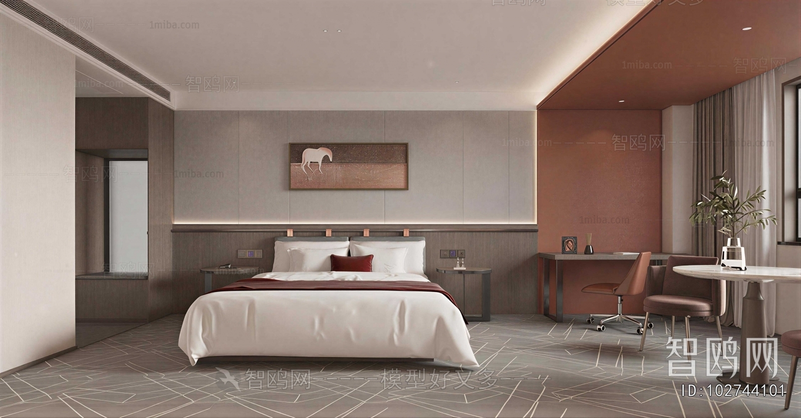 Modern Guest Room