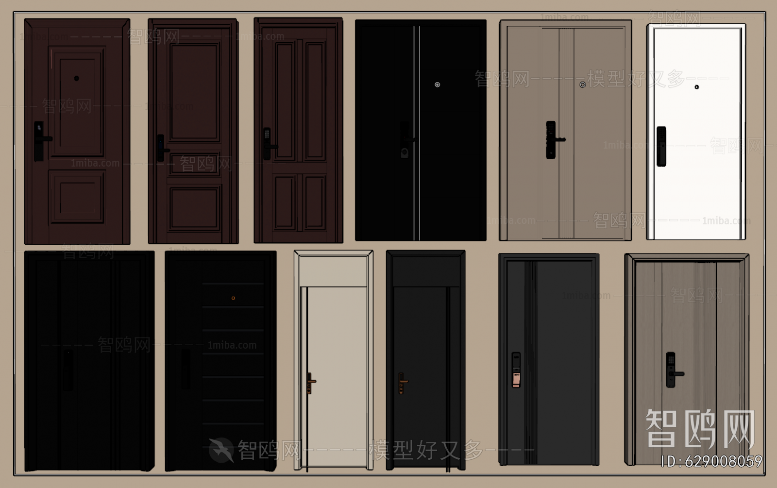 Modern Entrance Door