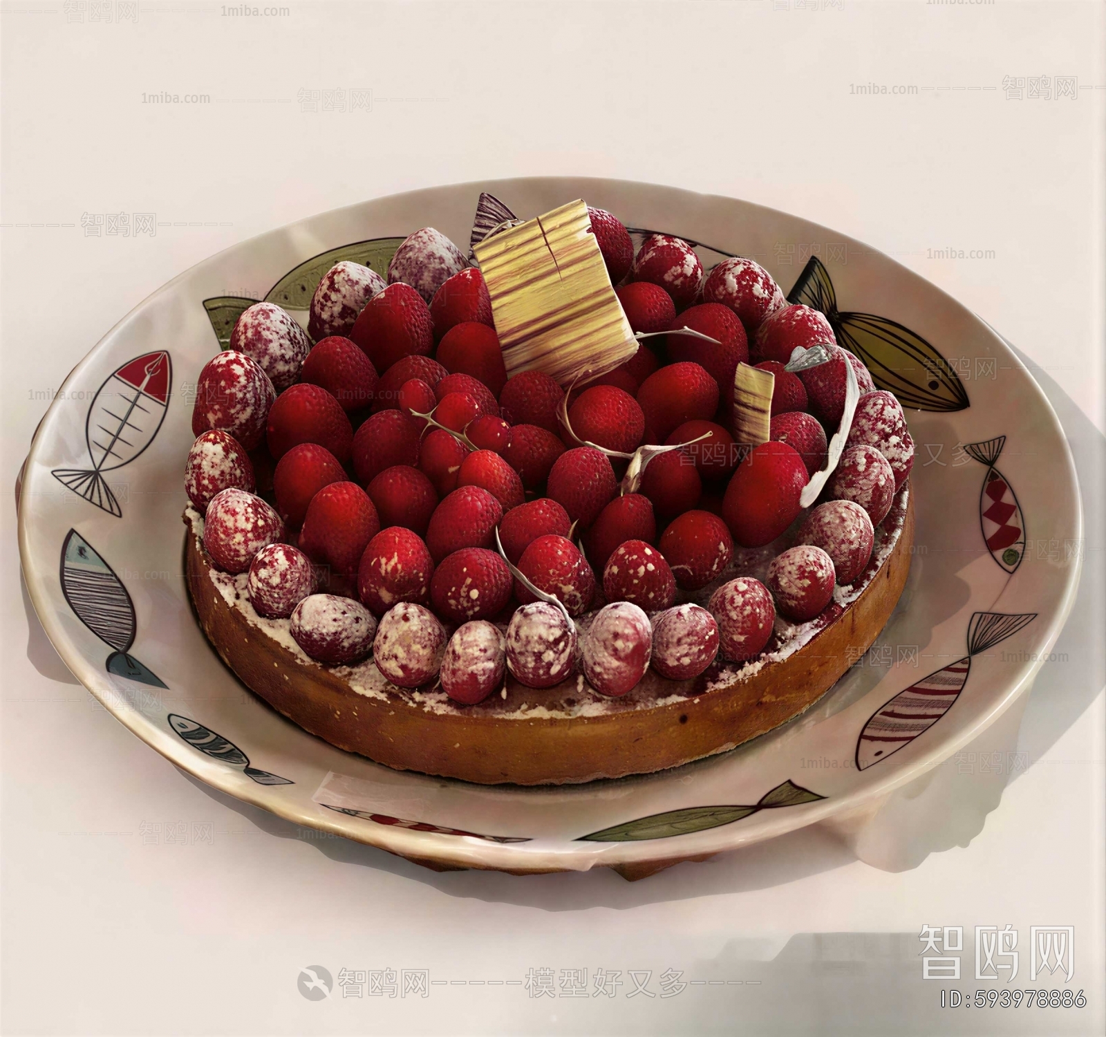 Modern Bread Cake