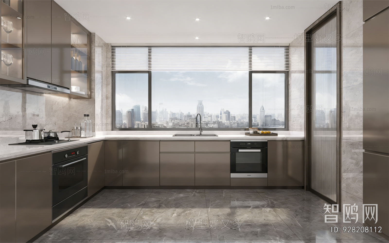 Modern The Kitchen