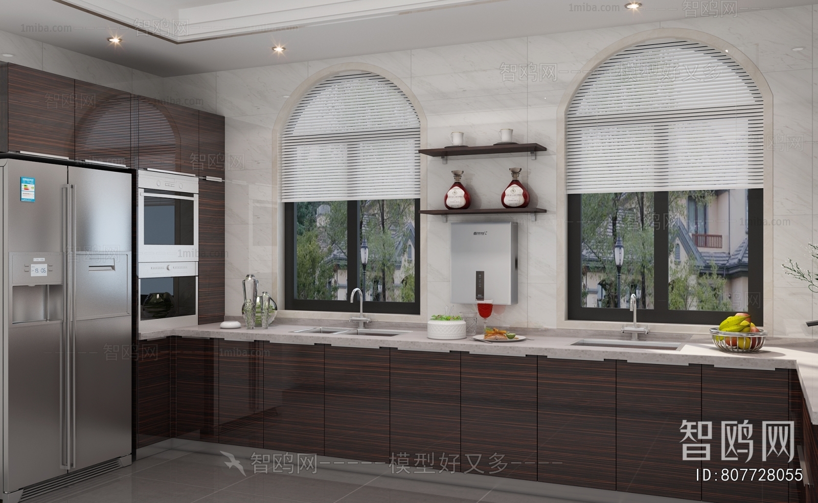 Simple European Style The Kitchen