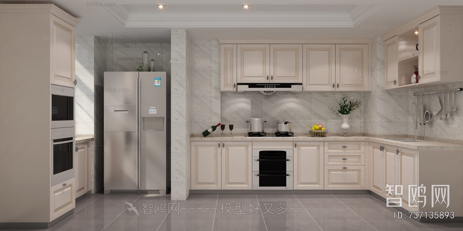 Simple European Style The Kitchen