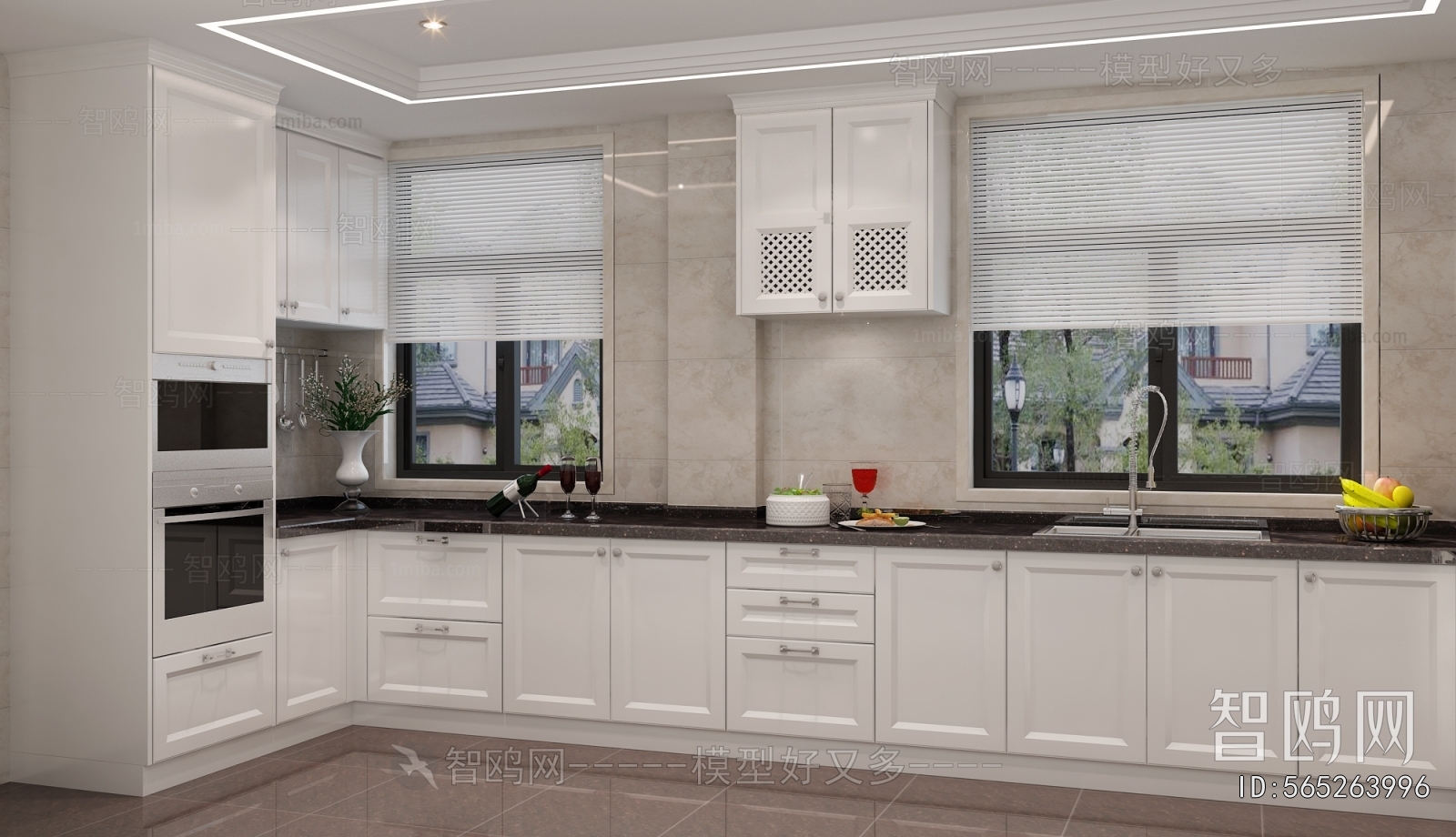 Simple European Style The Kitchen