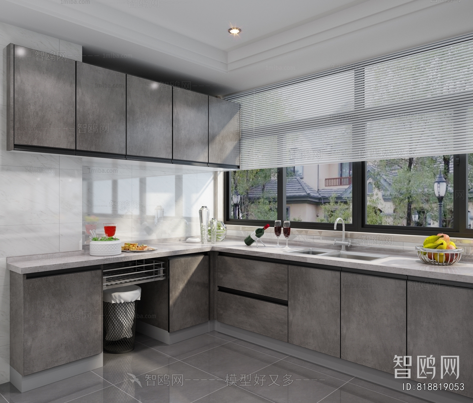 Modern The Kitchen