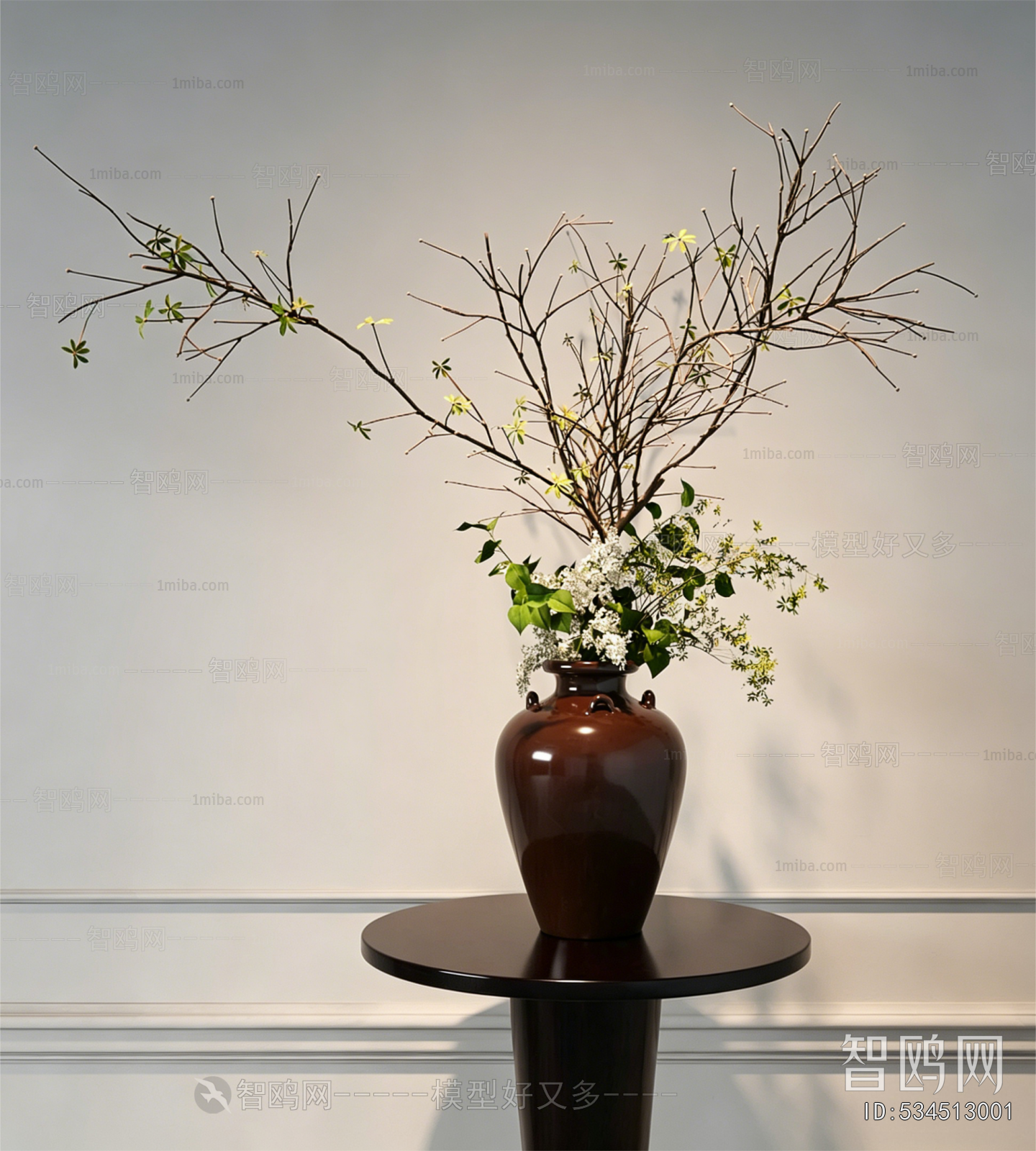 New Chinese Style Flower Arrangement